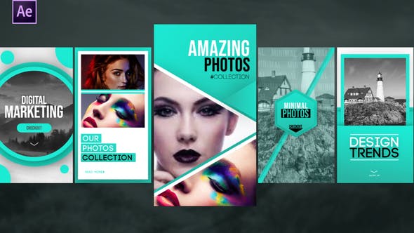 Videohive Instagram Gradient Stories 34117889