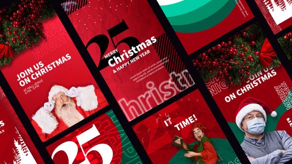 Videohive Christmas Stories Promo 34291902