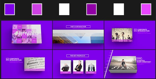 Videohive Minimal Corporate Presentation 3D 16054116