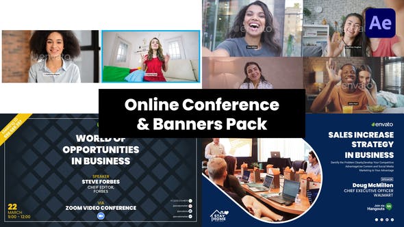Videohive Online Conference Pack 31598948