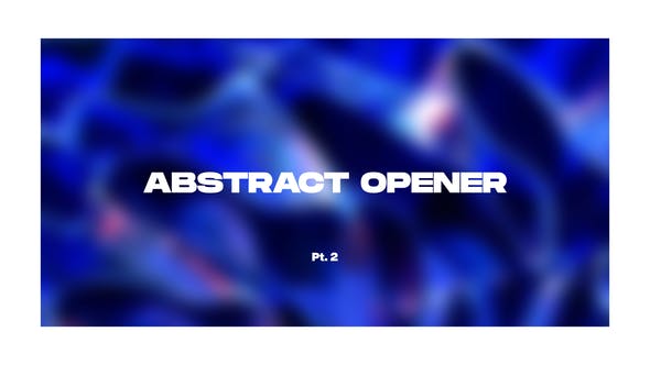 Videohive Abstract Opener Pt. 2 34221754