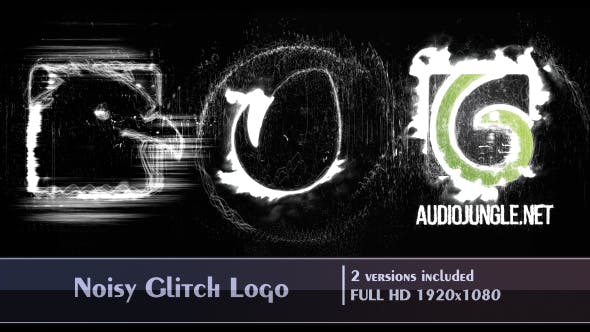 Videohive Noisy Glitch Logo 19375005
