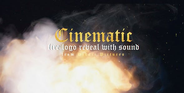 Videohive Cinematic Fire Logo Reveal 19506779