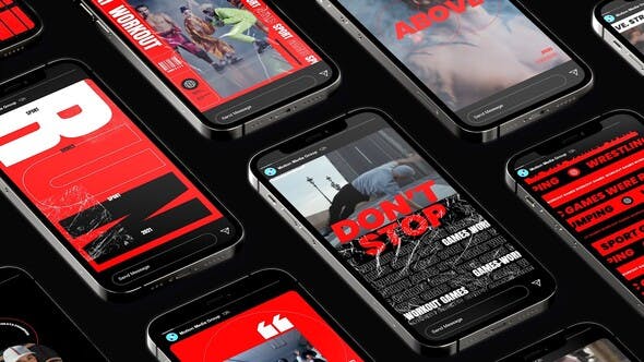 Videohive Sport Games Stories 34522266