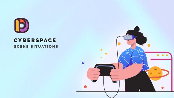 Videohive Cyberspace - Scene Situations 34664323