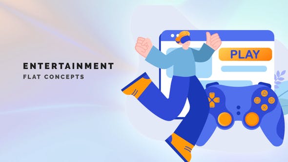 Videohive Entertainment - Flat Concepts 34594661