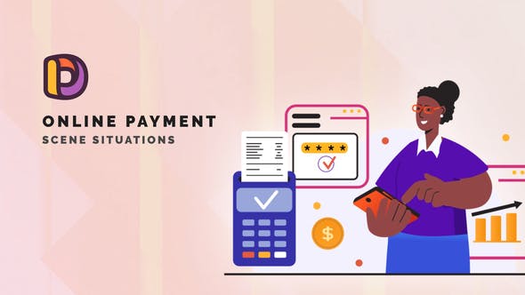 Videohive Online payment - Scene Situations 34664690