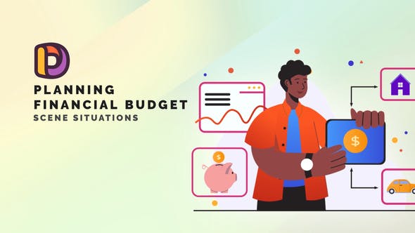 Videohive Planning financial budget - Scene Situations 34664772