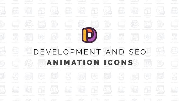 Videohive Development & Seo - Animation Icons 34567563