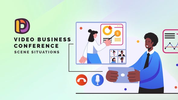 Videohive Video business conference - Scene Situations 34664968