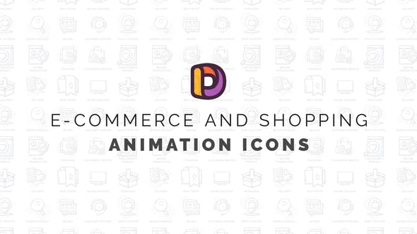Videohive E-Commerce & Shopping - Animation Icons 34567572