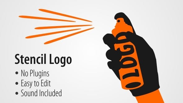 Videohive Stencil Logo 12832329