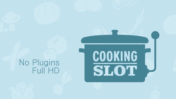 Videohive Cooking Slot Logo Intro 17789601