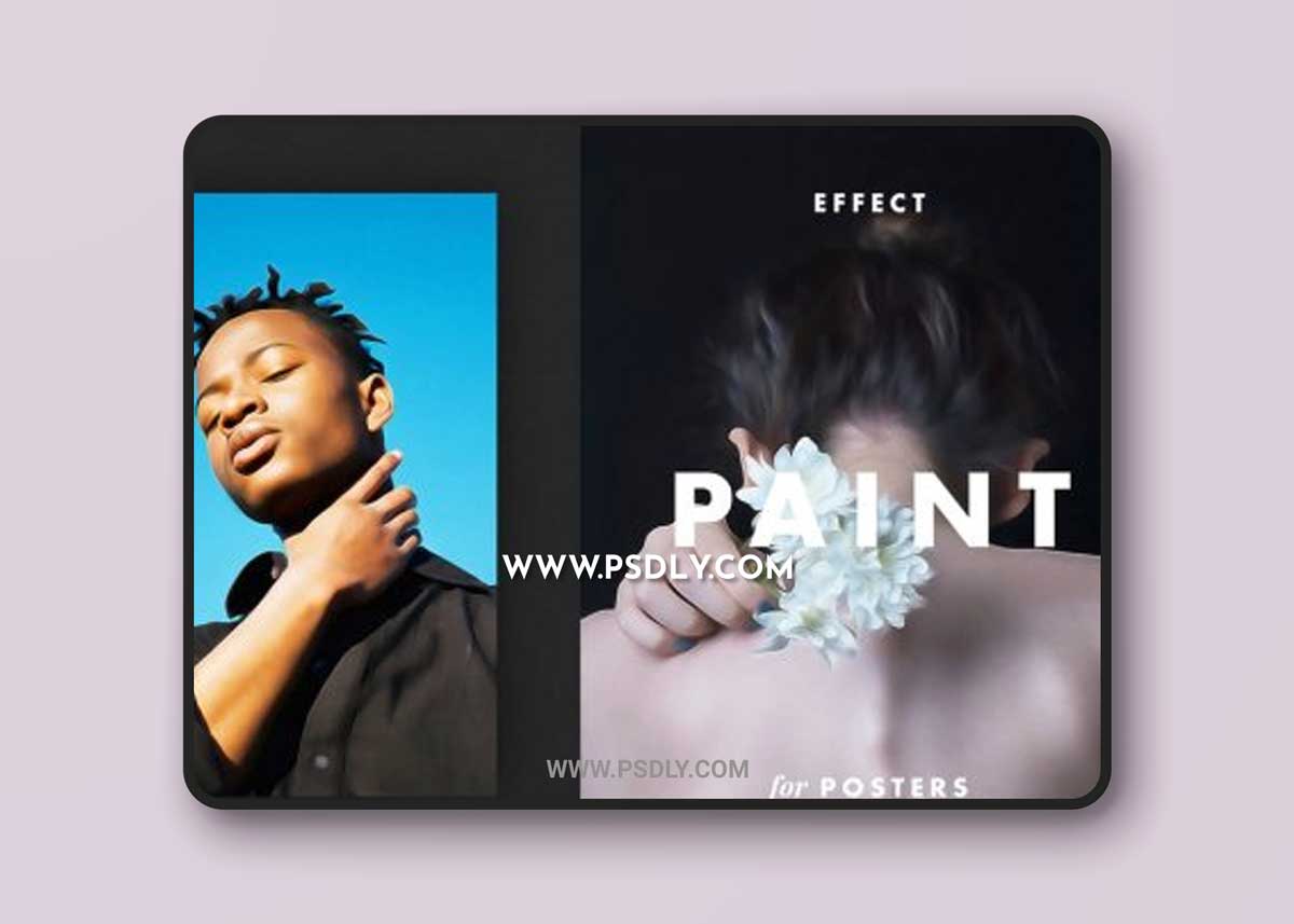 Acrylic Paint Effect for Posters