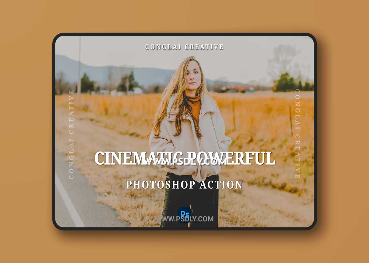 Cinematic Powerful - Photoshop Action