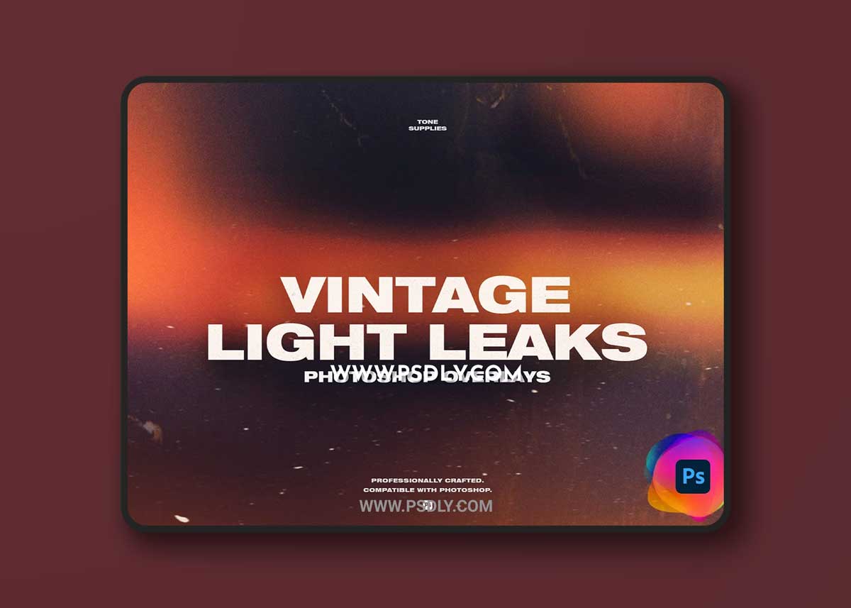 CreativeMarket - 60 Retro Analog Light Leak Overlays 6590356