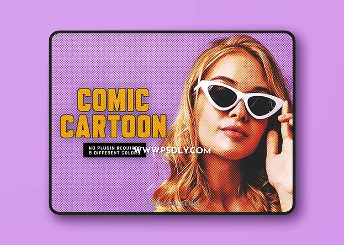 CreativeMarket - Cartoon Comic Book Effect 6534736