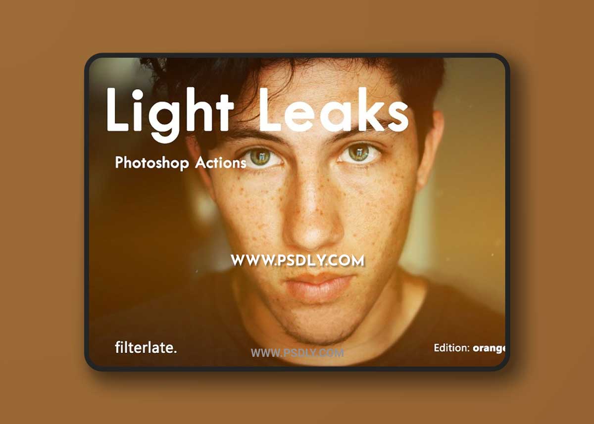 CreativeMarket - Light Leaks Set. 3 | Ps Actions 3221205