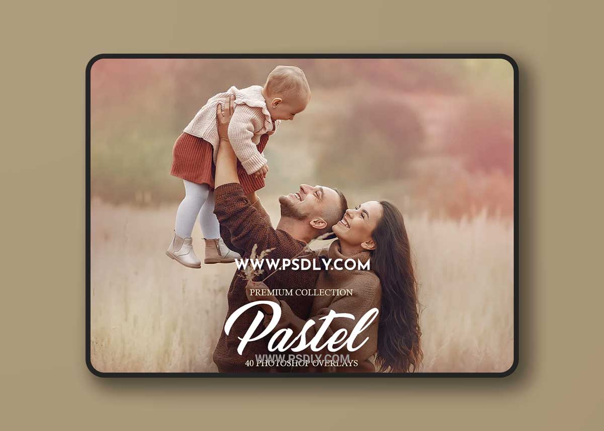 CreativeMarket - Pastel Overlays Photoshop 4737126