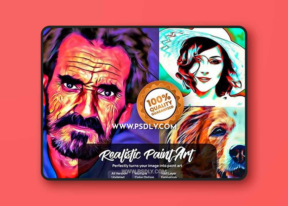 CreativeMarket - Realistic Oil Painting Art 6626776