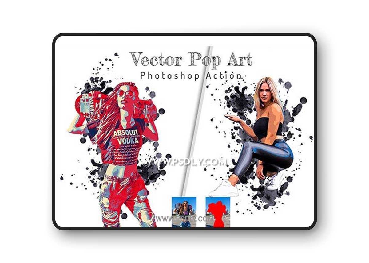 CreativeMarket - Vector Pop Art PS Action 6666652