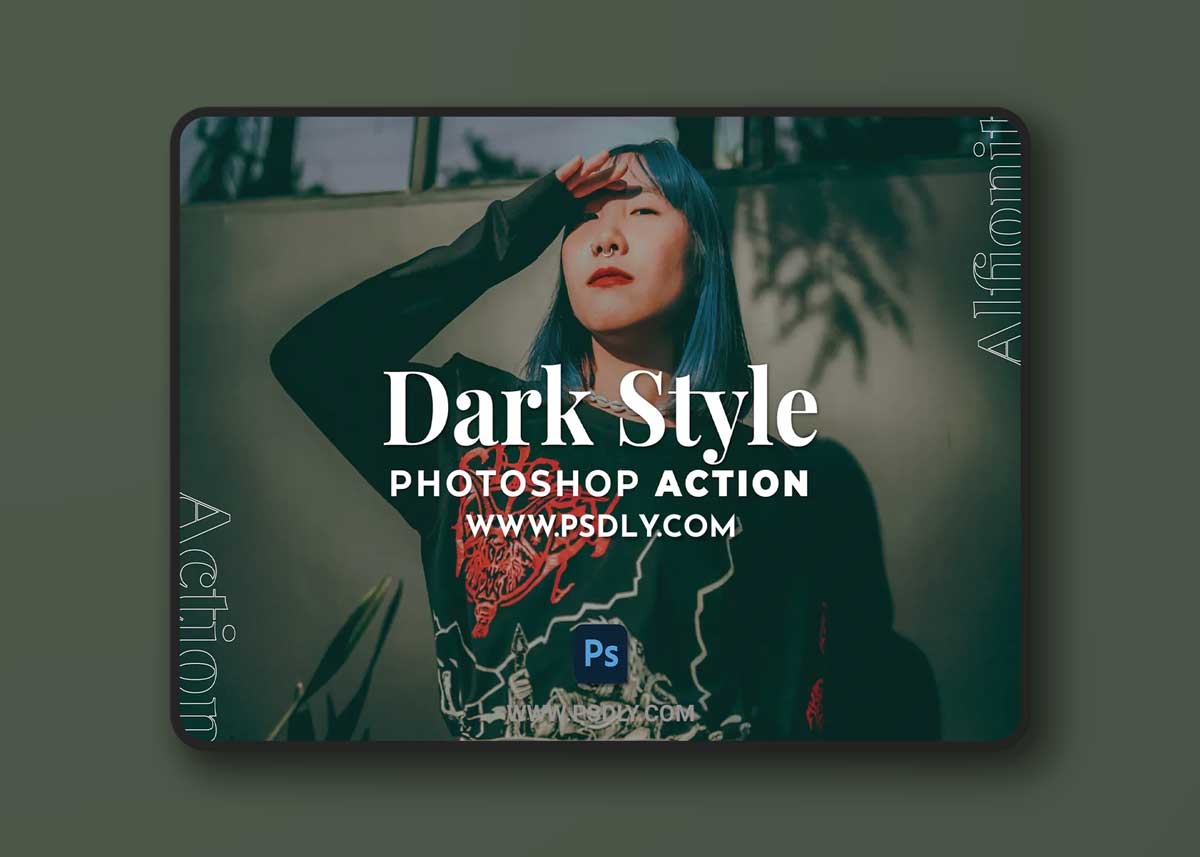 Dark Style Photoshop Action