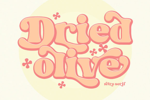 Dried Olive Font