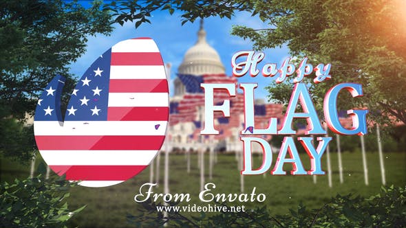 Videohive Flag Day Logo 22093419