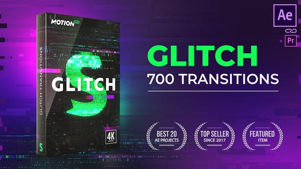 Videohive - Glitch Transitions V3 - 21059280