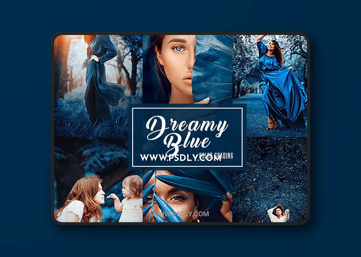GraphicRiver - Dreamy Blue (Color Grading) - Photoshop Action 33645076