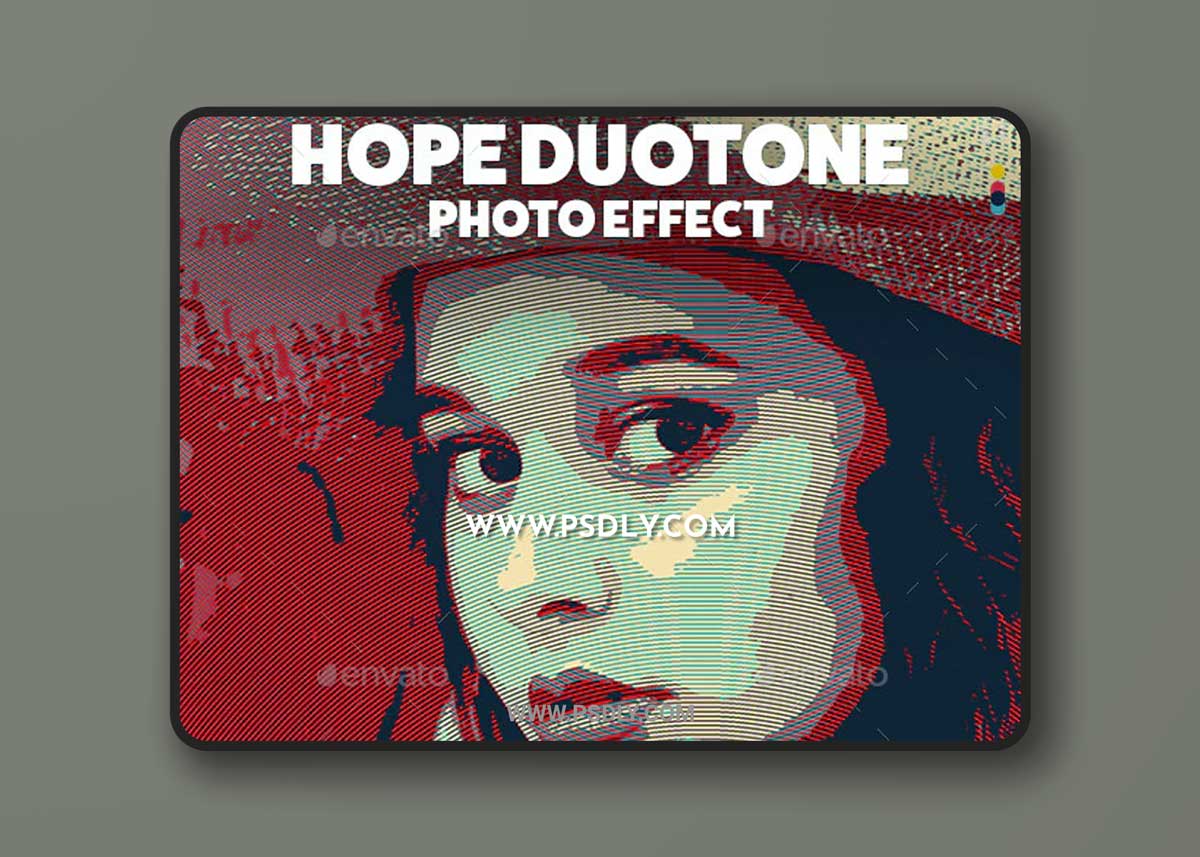 GraphicRiver - Hope Duotone Photo Effect Template 33526201
