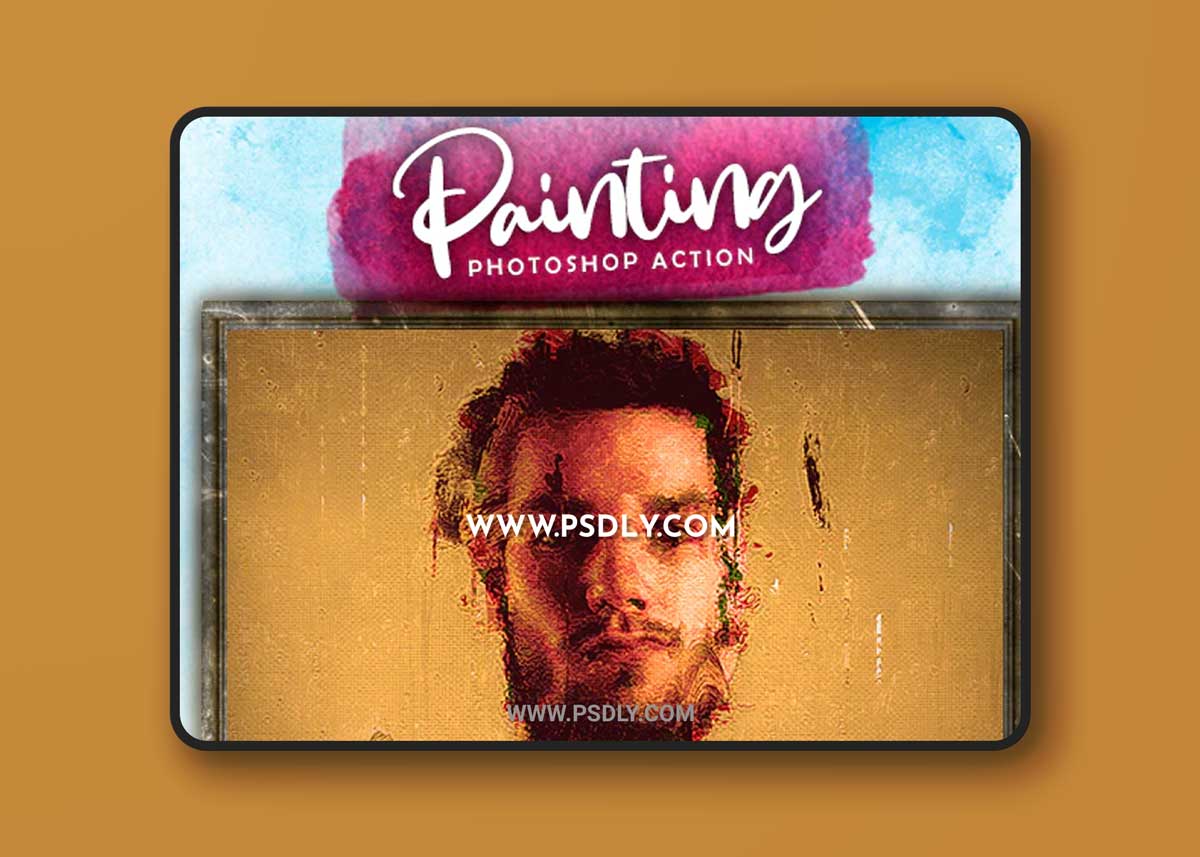 GraphicRiver - Painting Photoshop Action 33944584