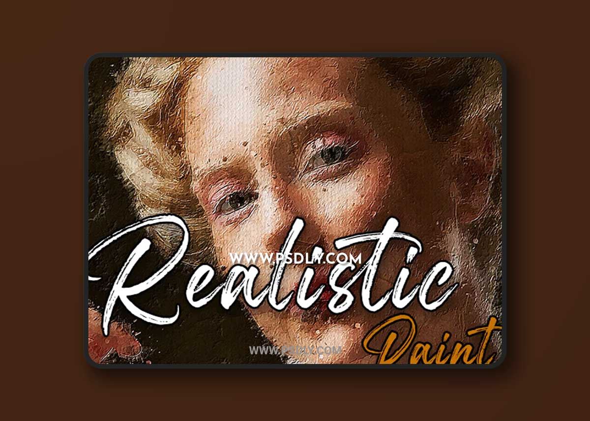 GraphicRiver - Realistic Painting - Photoshop Action 33843510