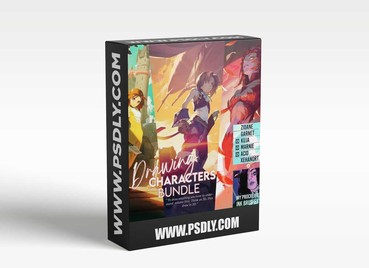 Gumroad – Drawing CHARACTERS BUNDLE