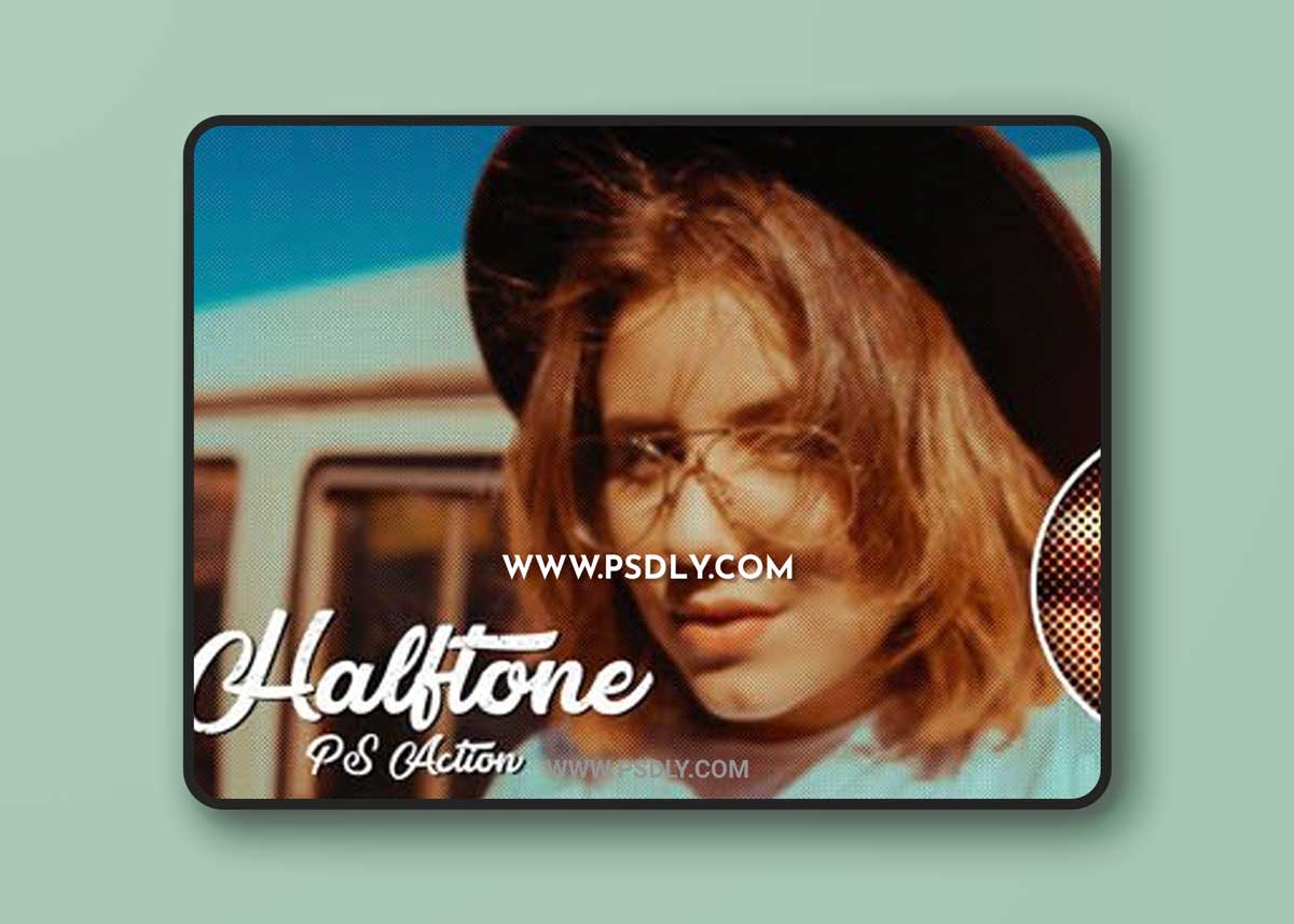Halftone Photoshop Actions Pack