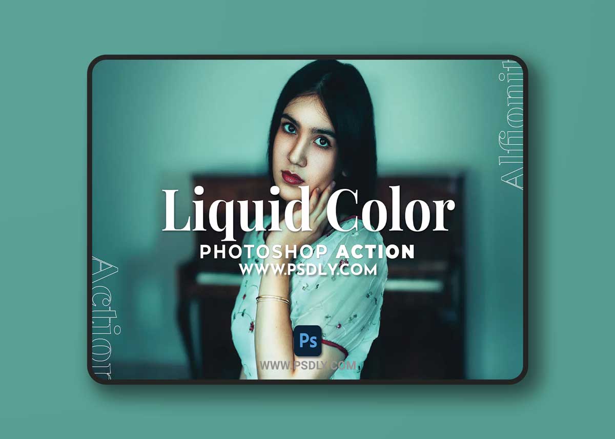 Liquid Color Photoshop Action