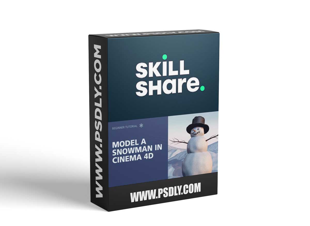 Model a Snowman in Cinema 4D, Beginner Course