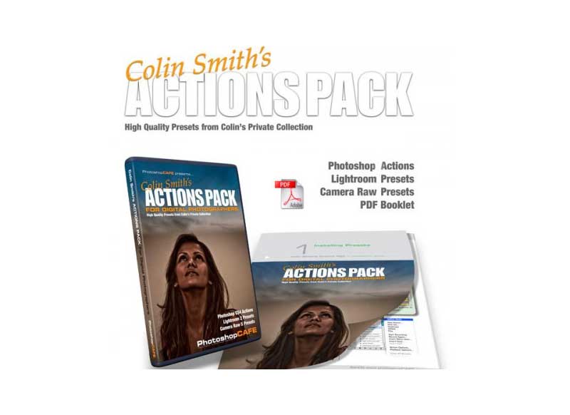 PhotoshopCAFE - Colin Smith’s Actions Pack
