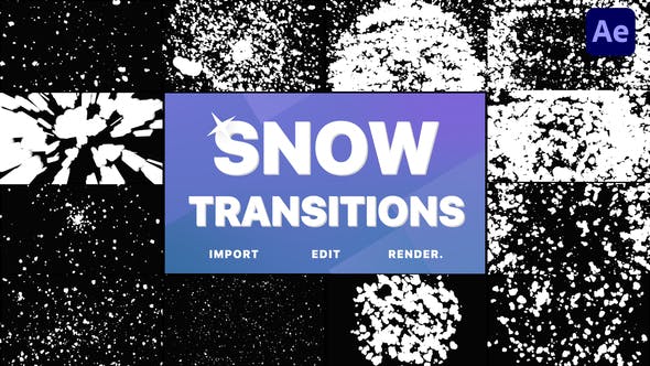 Videohive Snow Transitions | After Effects 34738038