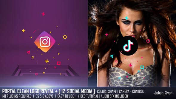 Videohive Portal Clean Logo Reveal 28626216