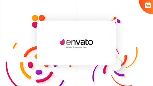 Videohive Colorful SImple Logo Reveal 34792834
