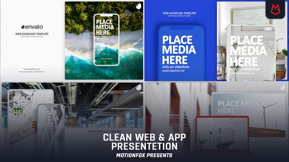 Videohive Clean App & Website Presentation 24791458