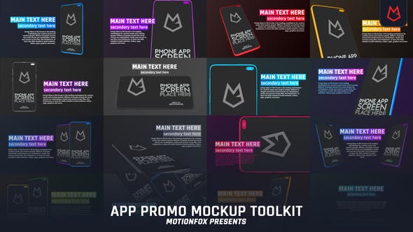 Videohive App Promo Mockup Toolkit - Android 23487614