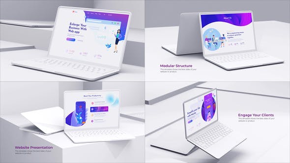 Videohive Mock-Up Website Presentation 31664574