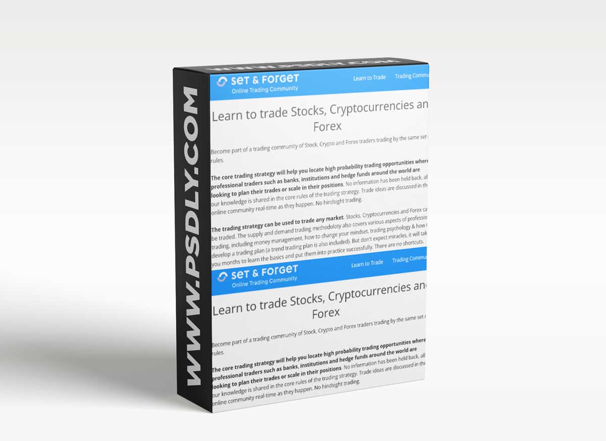 Set and Forget - Online Trading Stocks, Cryptocurrencies and Forex