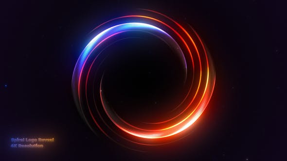 Videohive Spiral Logo Reveal 34519894