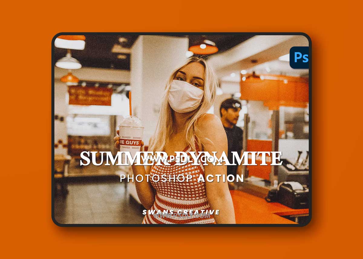 Summer Dynamite Photoshop Action