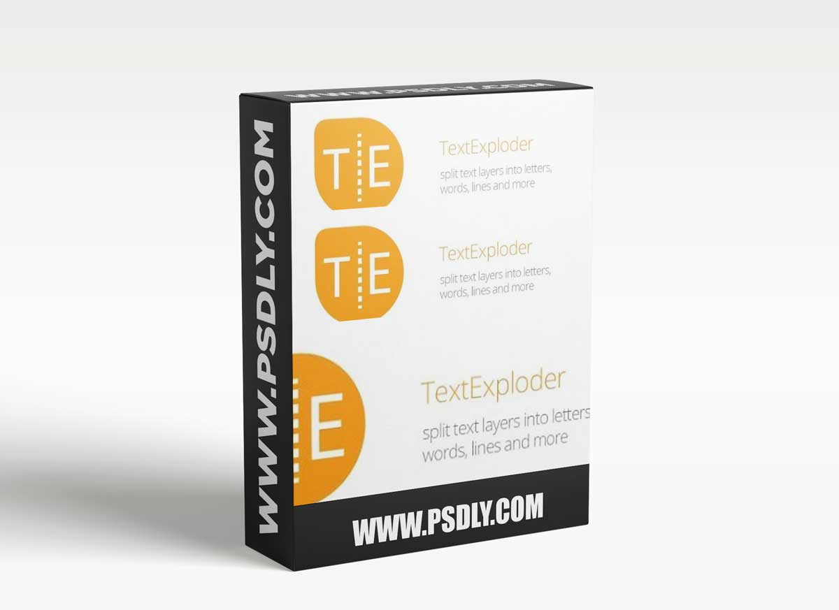TextExploder V2.0.004 for After Effects Win/Mac