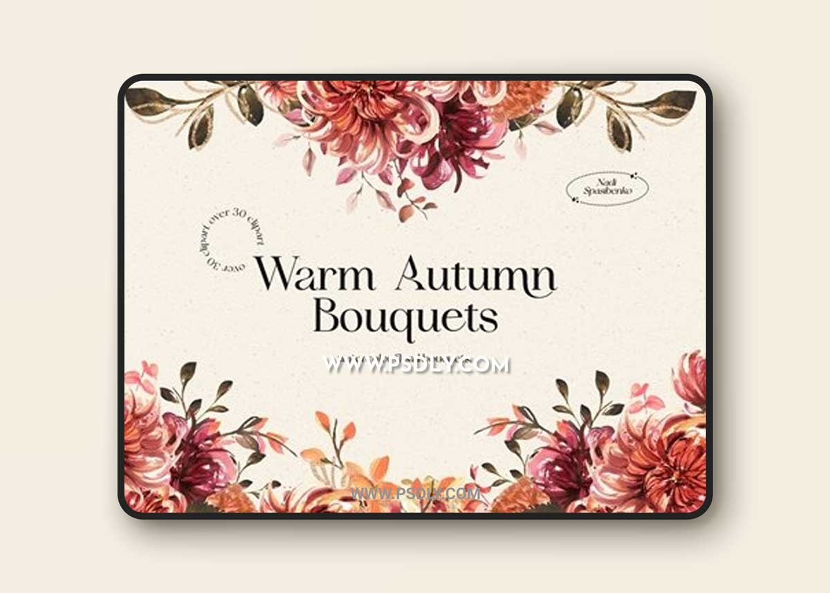 Warm Autumn Bouquets