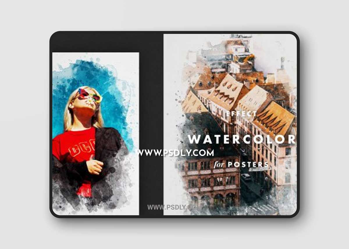 Watercolor Effect for Posters